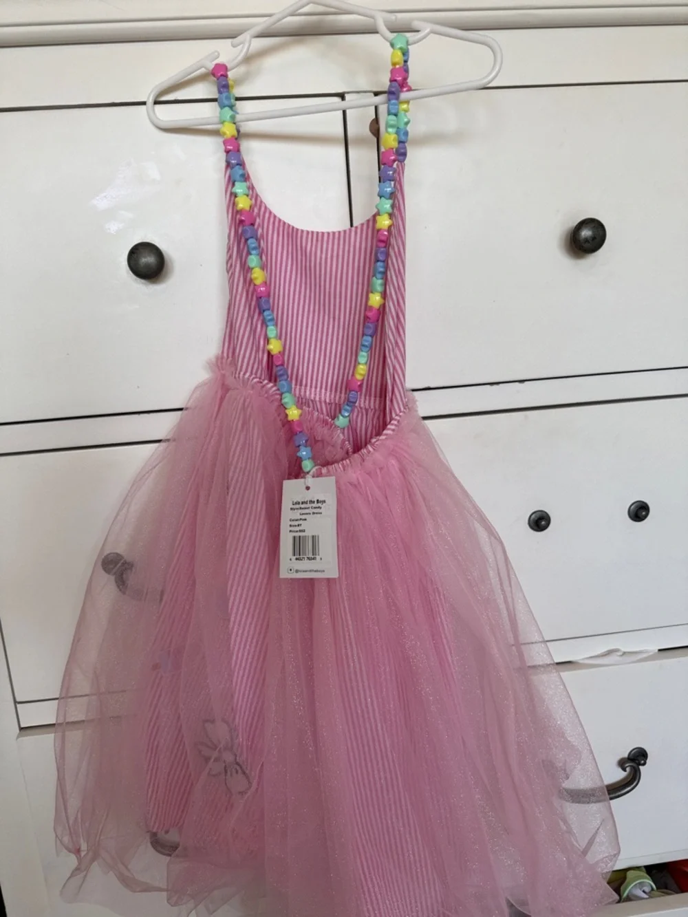 NWT Lola and the boys sweet candy lovers dress🎀 size 8 pink